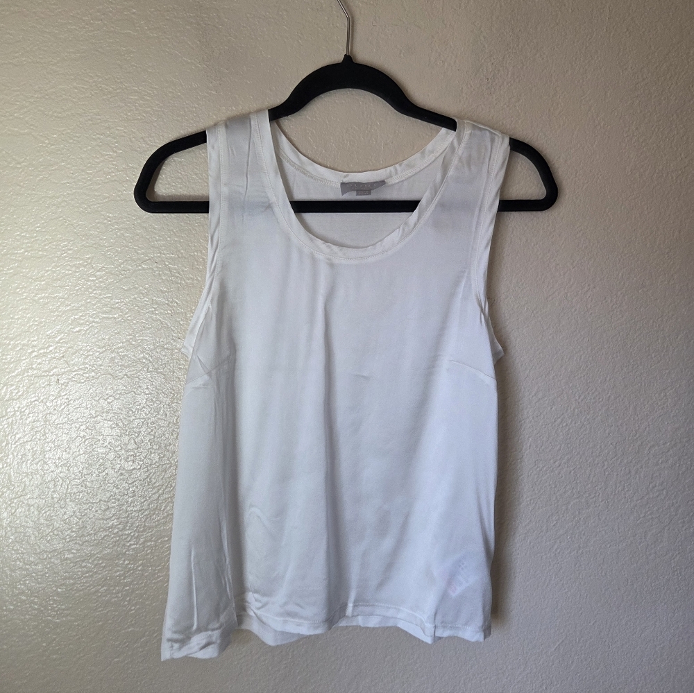 Pure Collection Silk Tank Top Size 6
